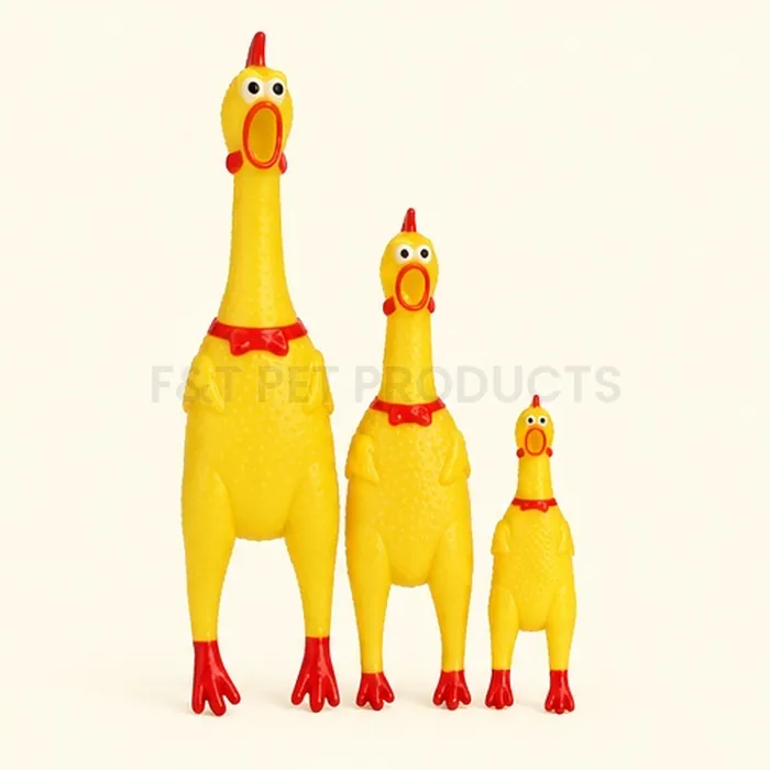 Screaming Chicken Squeaky Toy (Medium, 31 cm) — photo 2
