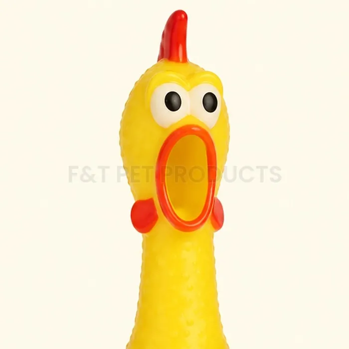 Screaming Chicken Squeaky Toy (Medium, 31 cm) — photo 3
