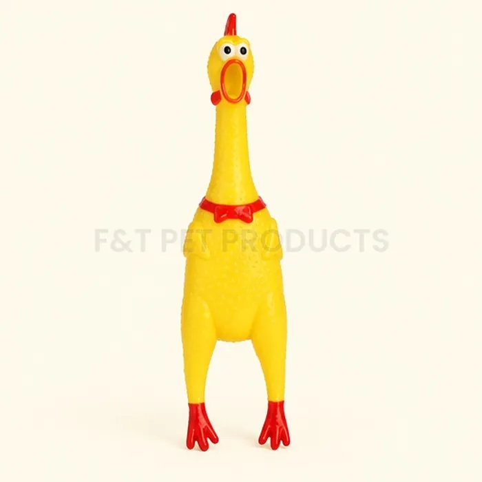 Screaming Chicken Squeaky Toy (Medium, 31 cm) — photo 4