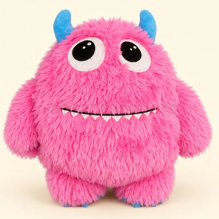 Pink Little Monster Plush Toy — photo 2