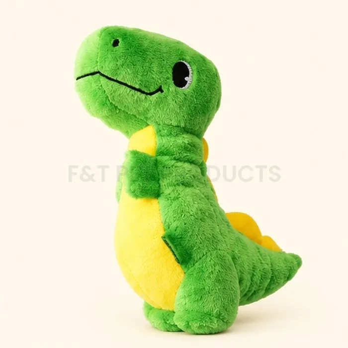 Green T-Rex Dinosaur Pet Toy — photo 4