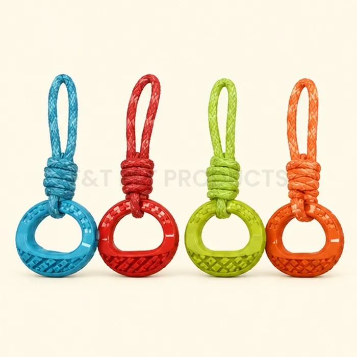 Star Ring Tug Toy (YBPET-6152) — wholesale chew toys from F&T Pet Products