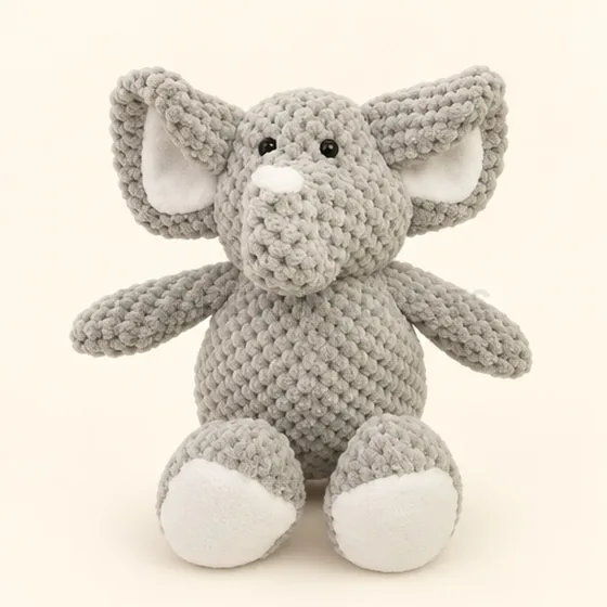 Elephant Plush Toy — wholesale plush & squeaky from F&T Pet Products